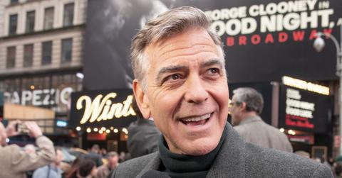 George Clooney At The Good Night, Good Luck Premiere