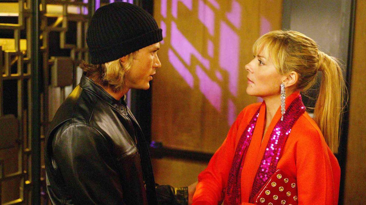  Photo of Jason Lewis and Kim Cattrall