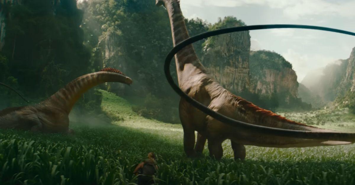 Photo of a 'Jurassic World Rebirth' scene