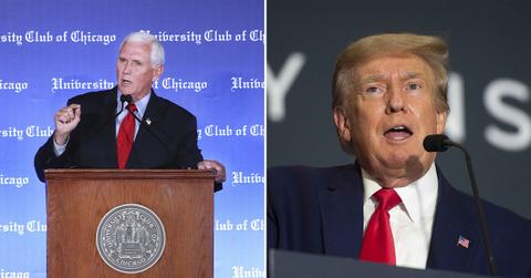 mike pence donald trump endangered family capitol january pp