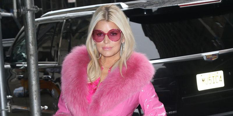 Jessica simpson hot sale pink coat