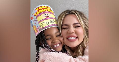 khloe kardashian cries daughter true turning cannot handle it