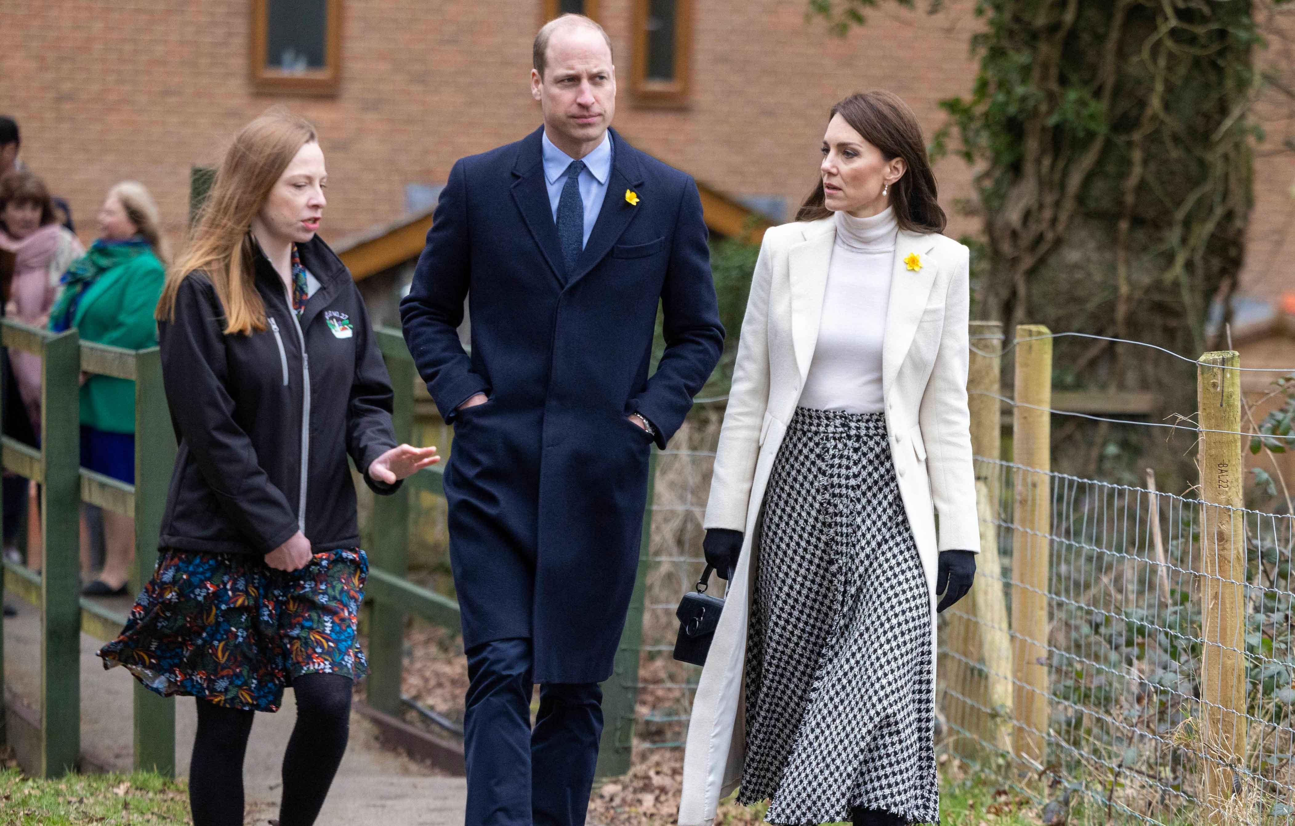 prince and princess of wales visit brynawel rehabilitation centre