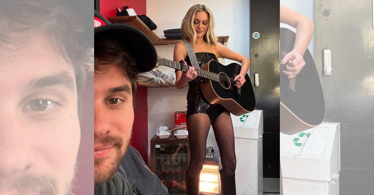 photo of The country artist slid into the actor's DMs to ignite their romance