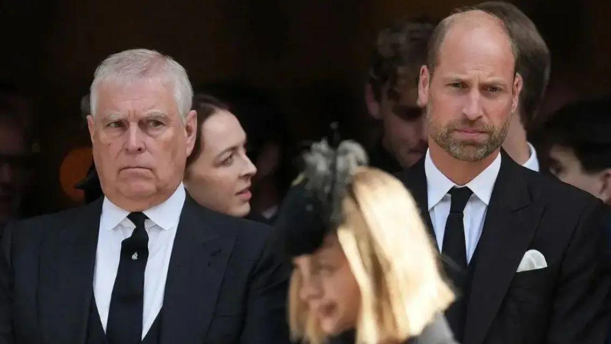 image of prince Andrew and prince William 