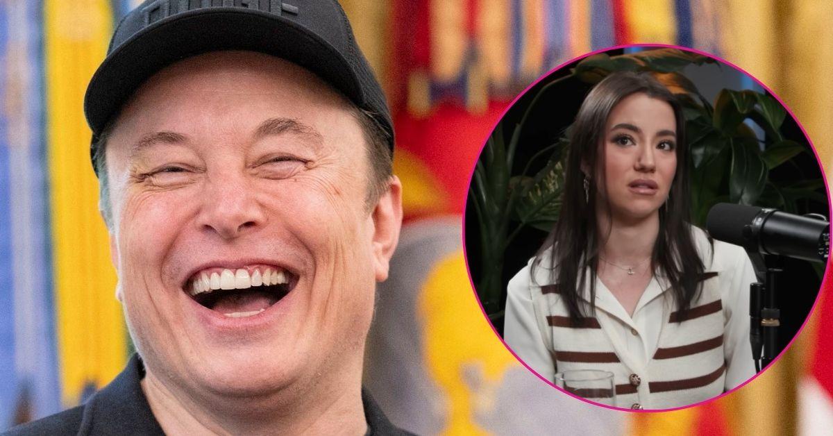 split photo of Elon Musk & Ashley St. Clair