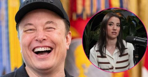 split photo of Elon Musk & Ashley St. Clair