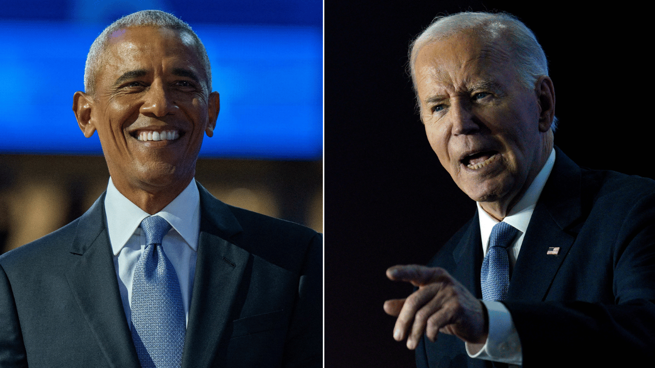 Barack Obama ; Joe Biden 