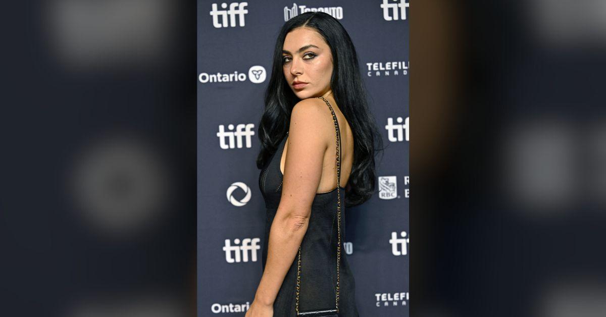 Image of Charli XCX chose a racy outfit for the Toronto International Film Festival.