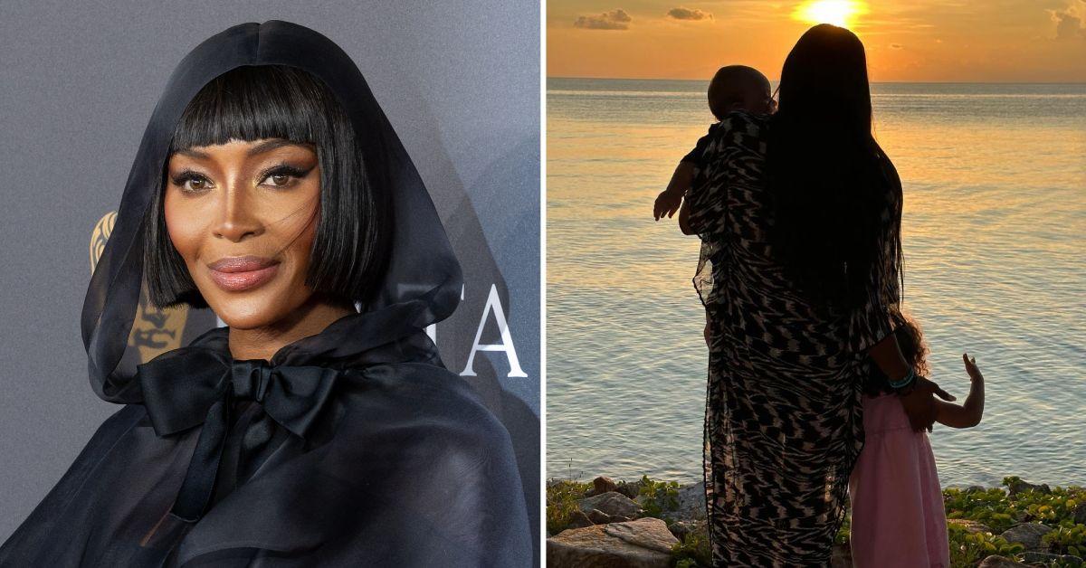 naomi campbell welcomed both kids surrogacy