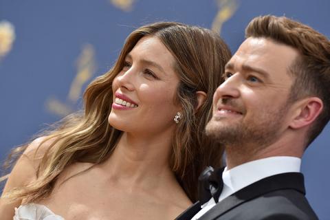 jessica biel all smiles justin timberlake