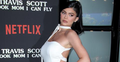 Kylie Jenner rocked a sexy sleeveless white dress with lots of skin showing at a recent movie premiere.