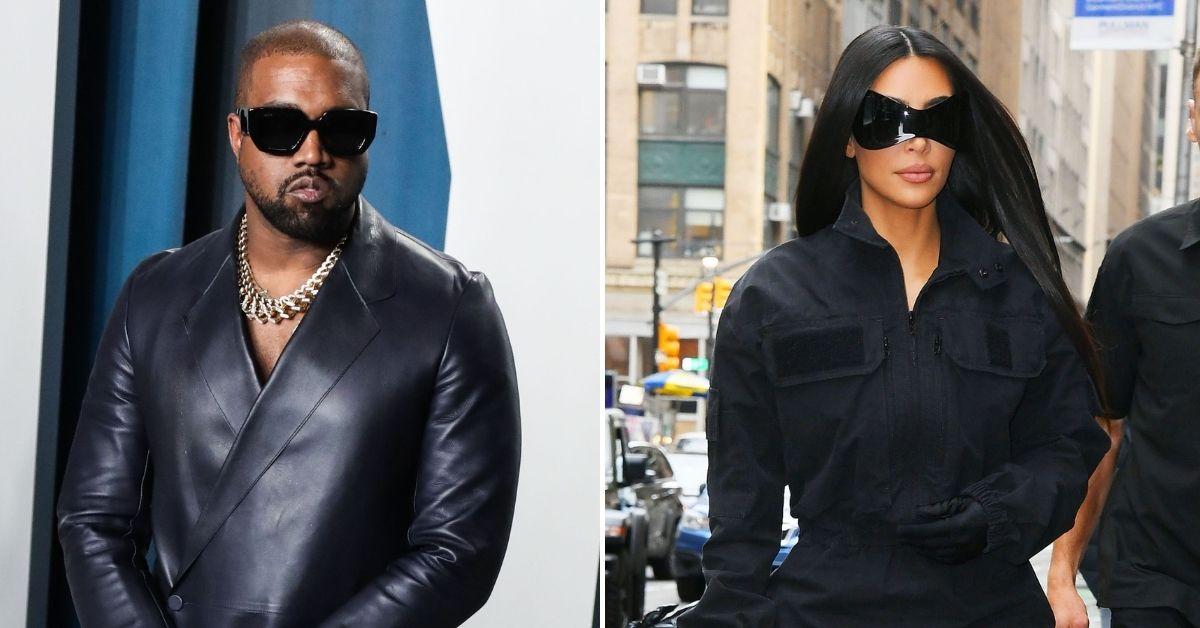 kanye west accountability screenshots jarring harassing kim kardashian