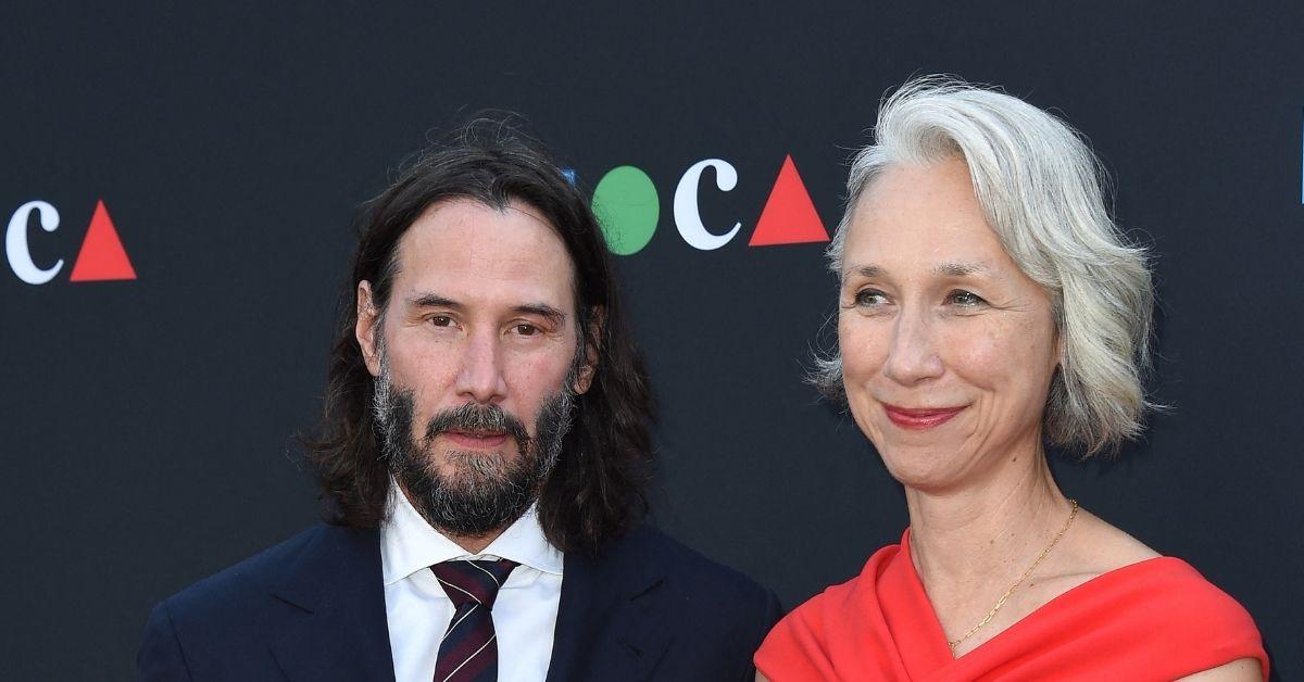 Photo of Keanu Reeves and Alexandra Grant