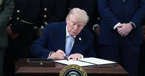 Photo of Donald Trump.