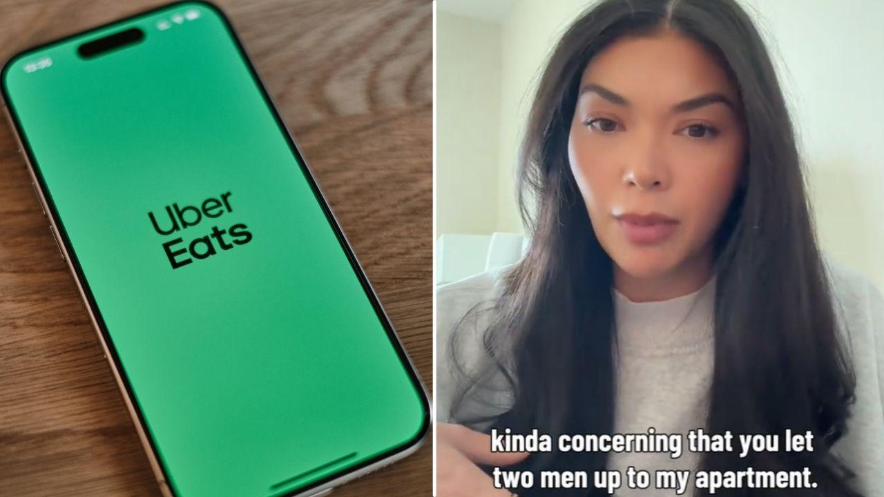 Image of Ang contacted Uber Eats after the unexpected encounter and later changed the name on her account.