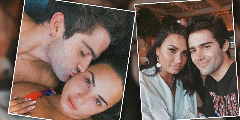 Max Ehrich Demi Lovato Instagram Photos