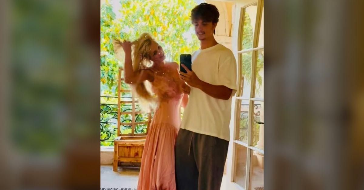 Photo of Britney Spears with son Jayden