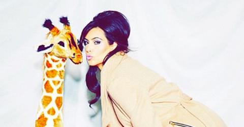 Kim kardashian zoo