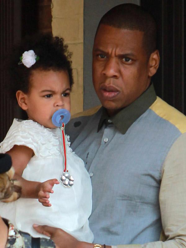 Beyonce, Jay Z and baby Blue Ivy spotted in Toronto