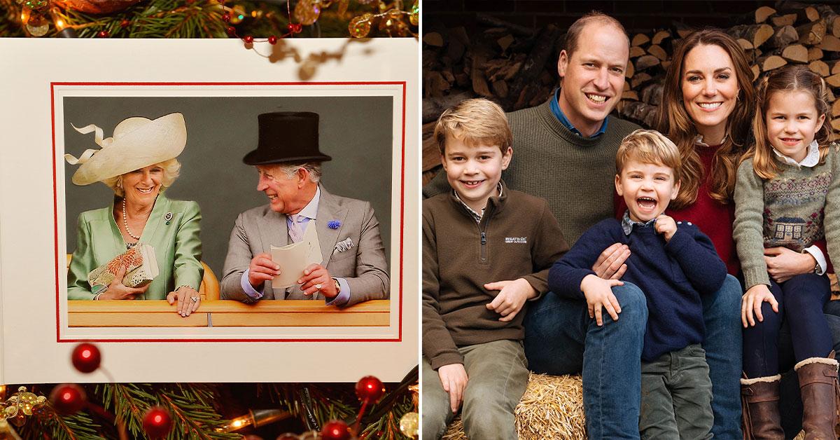 Royal Family's Christmas Cards Kate Middleton, Prince William