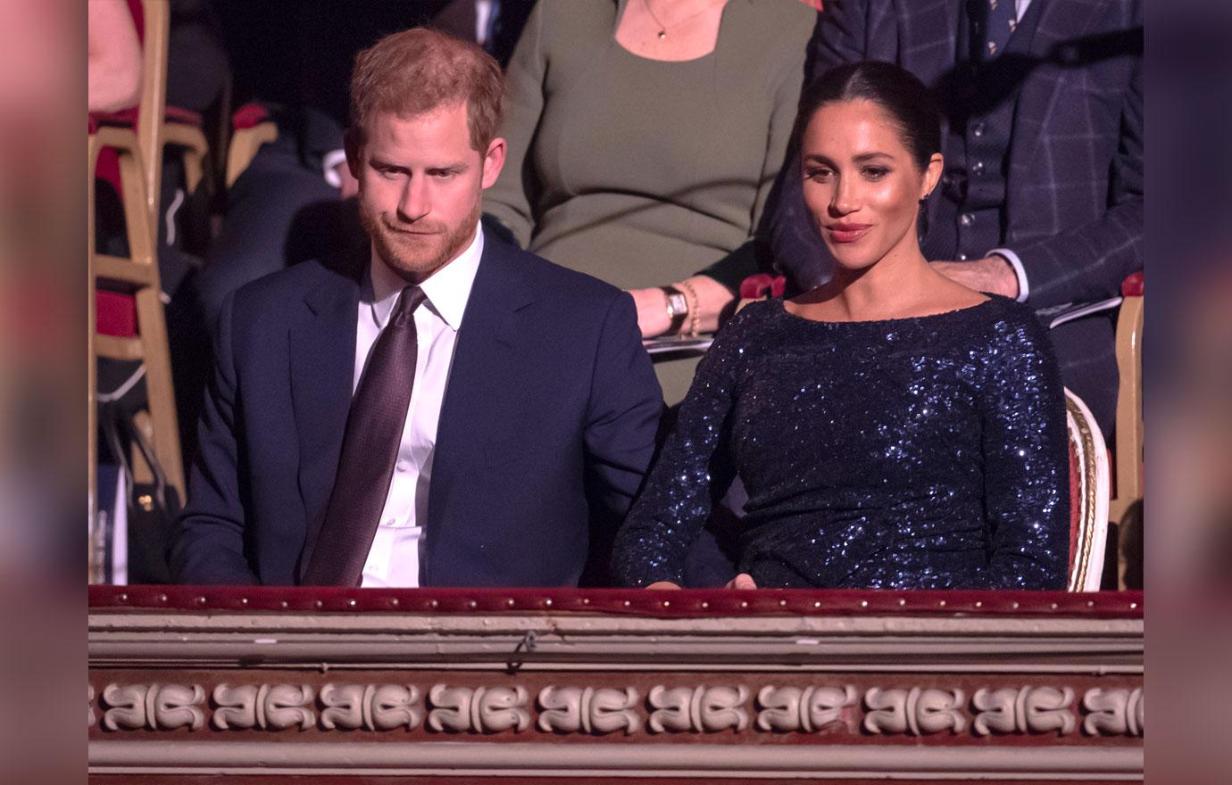 The Duke And Duchess Of Sussex Attend The Cirque du Soleil Premiere Of &#8220;TOTEM&#8221; In Support Of Sentebale