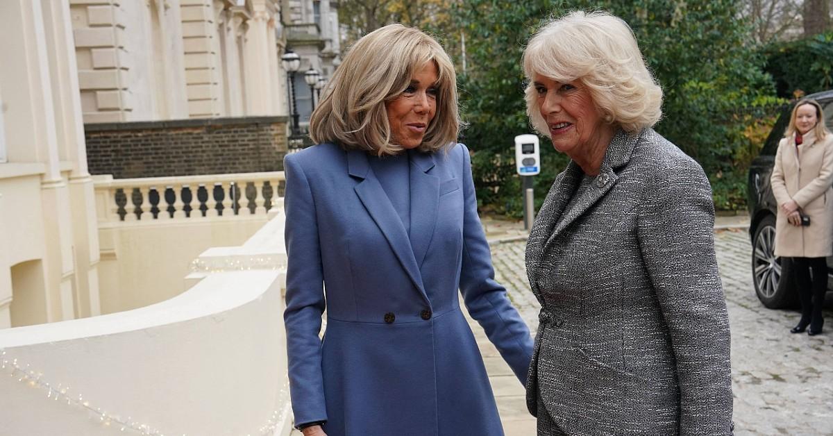 queen camilla brigitte macron attend the entente litteraire prize ceremony