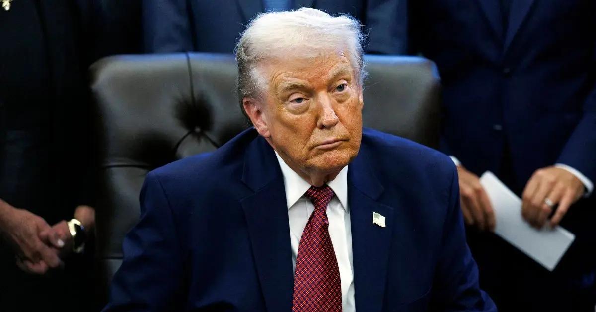 Photo of The president said the test he took 'wasn't easy.'