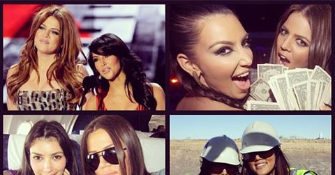 Kim Kardashian Khloe Kardashian