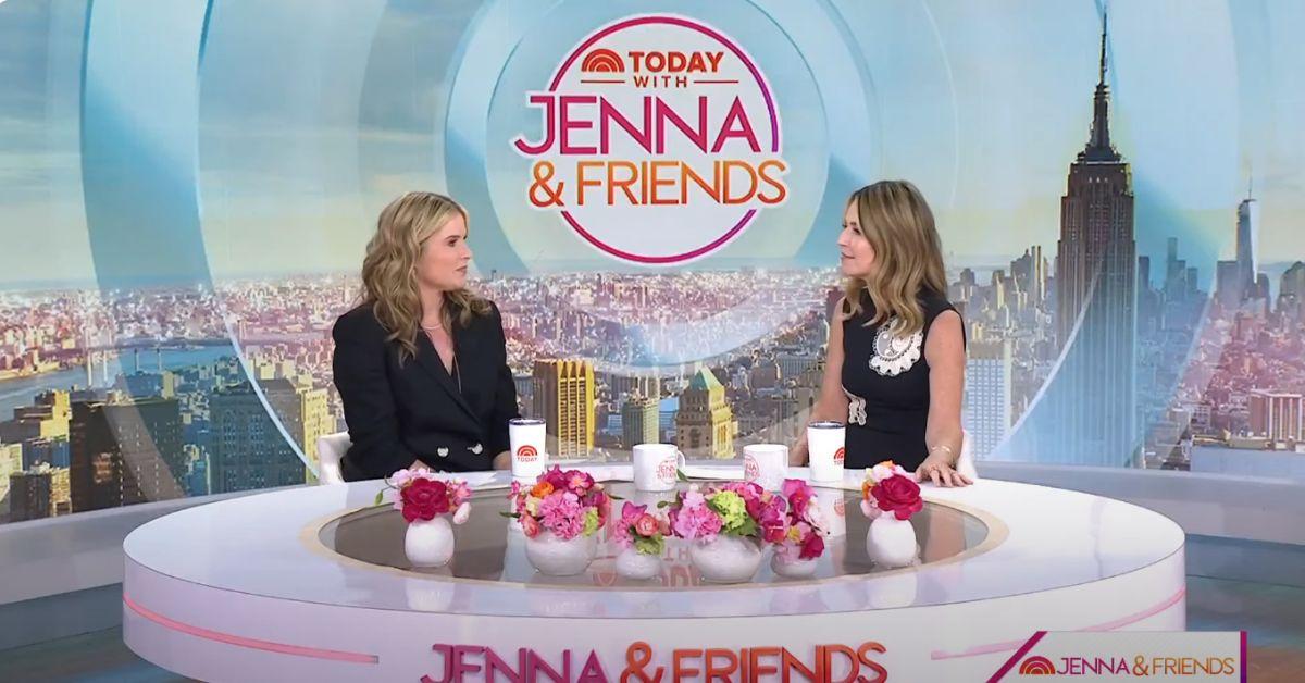 Photo of Jenna Bush Hager and Savannah Guthrie