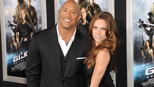 The rock girlfriend pregnancy