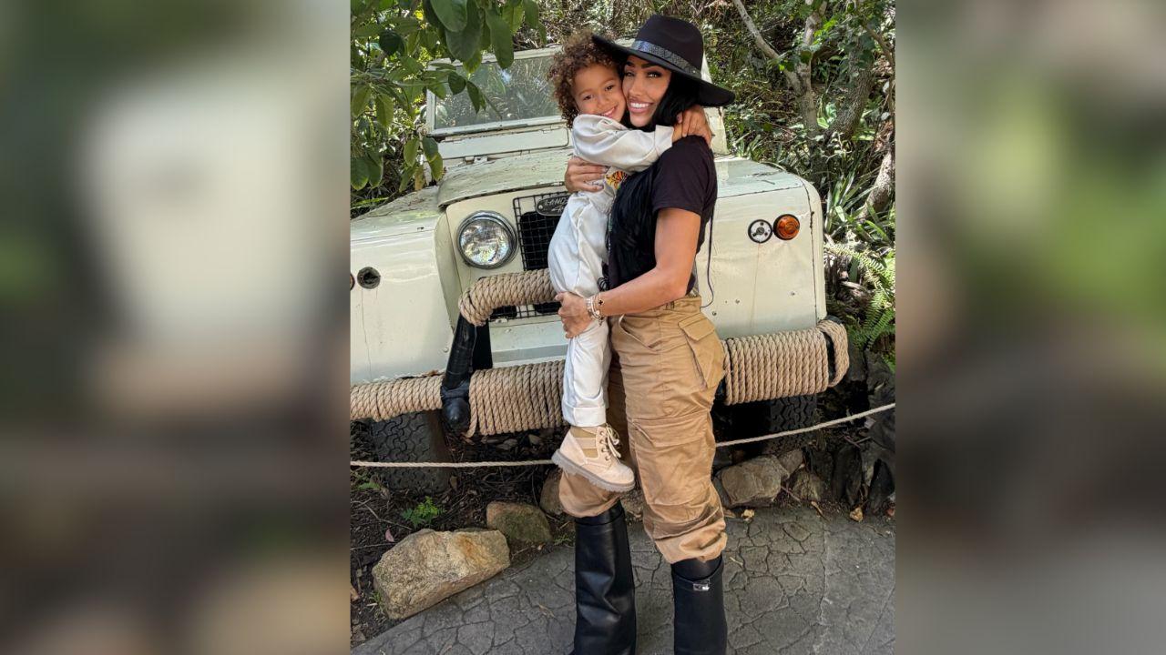 image of The star shares her son with Nick Cannon.
