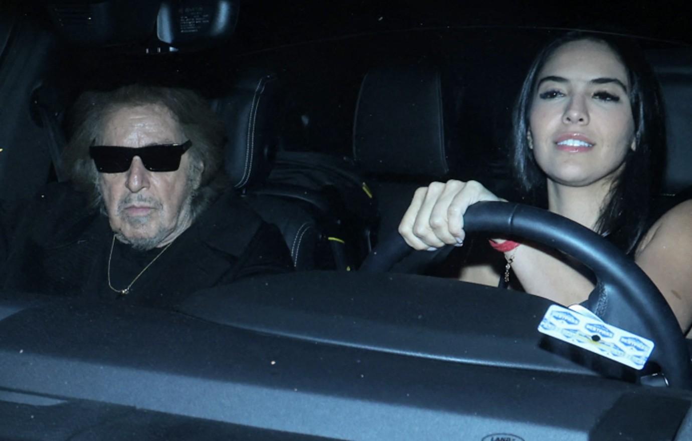 al pacinno spotted date night with girlfriend noor alafallah