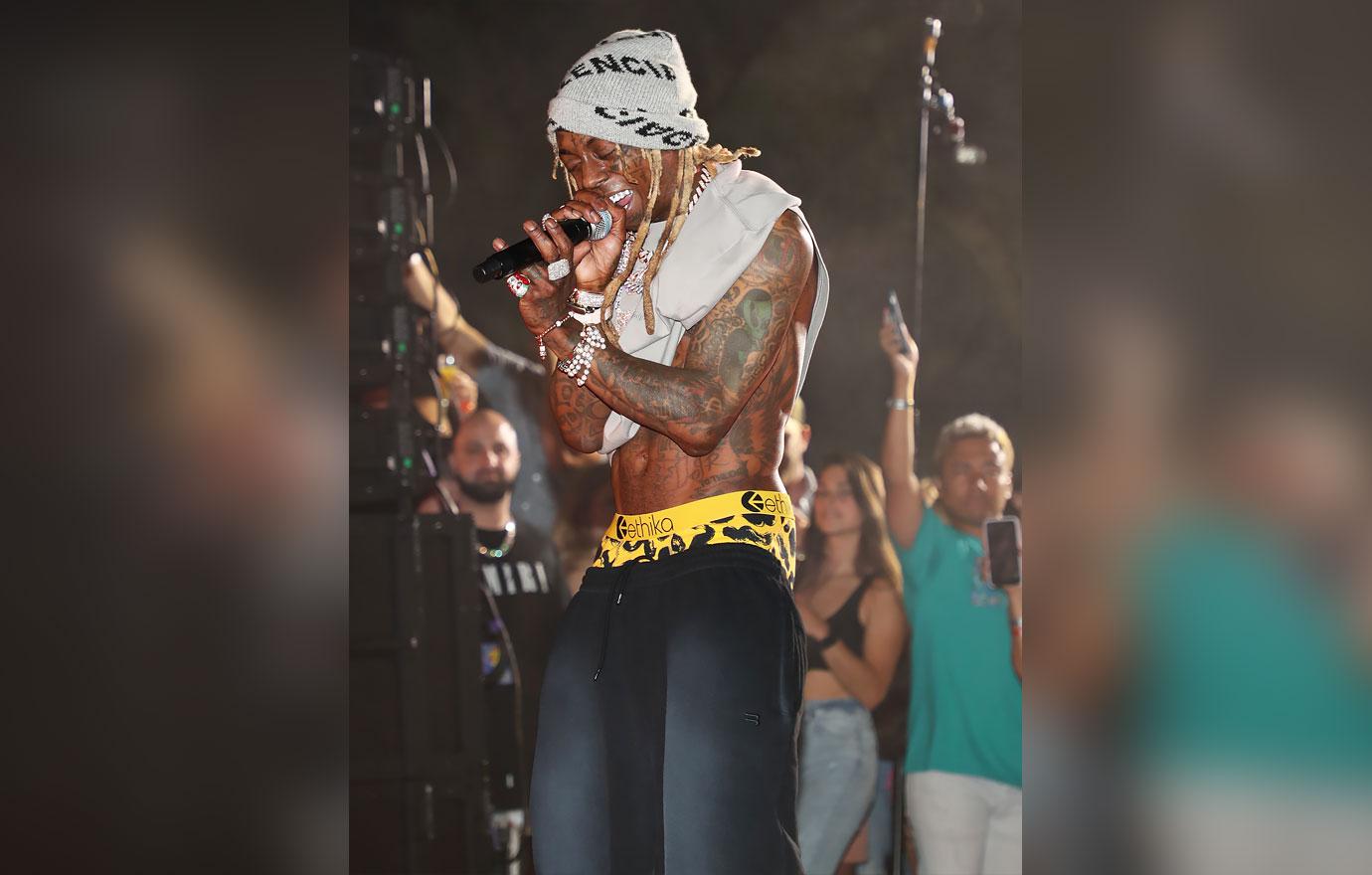 lil wayne worlds largest pizza festival