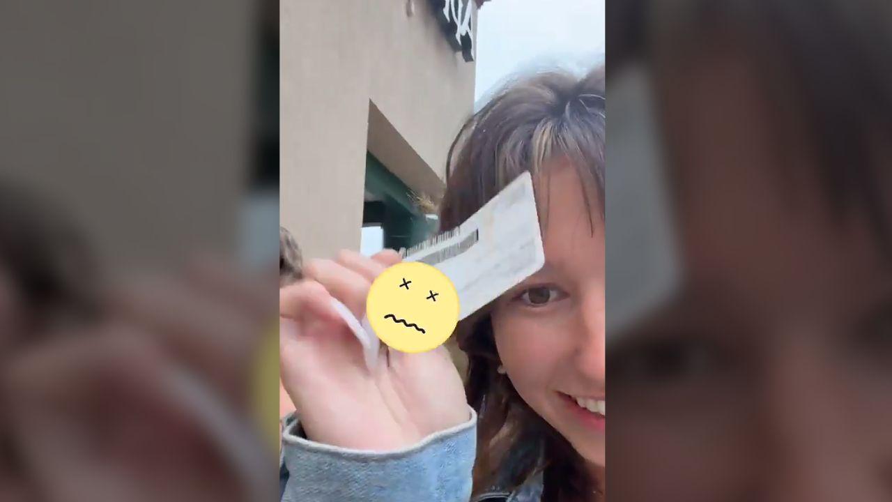 Image of Sophia said the manager raised concerns about her friends’ New York IDs, despite her Tennessee license being damaged during the dispute.