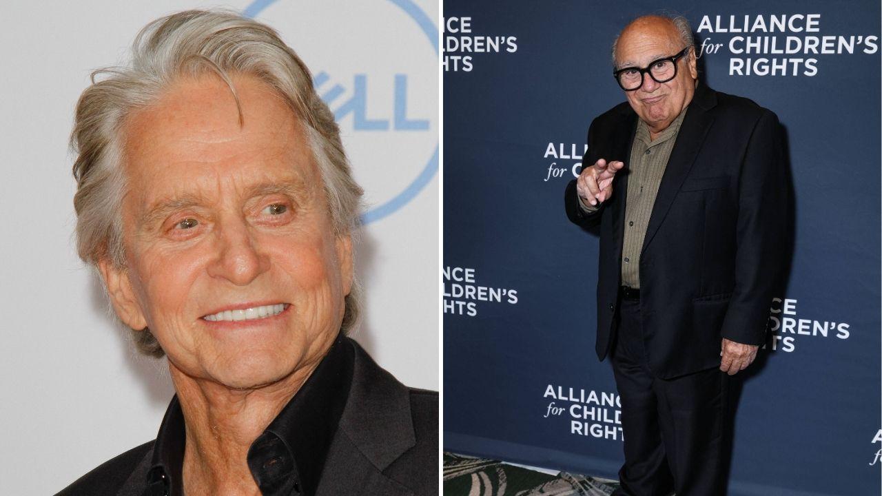 Image of Michael Douglas and Danny DeVito built a lasting friendship after meeting and being roomates in NYC in 1967.