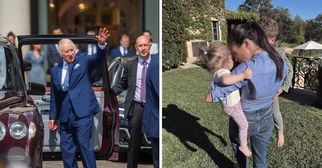 king charles never saw princess ilibet prince archie