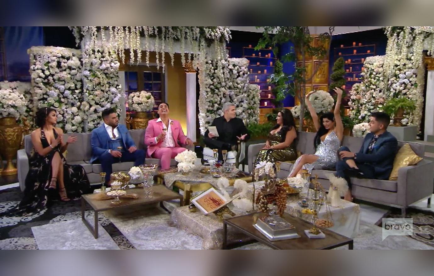 Mercedes Javid Reveals Her Pregnancy To The 'Shahs Of Sunset' Cast