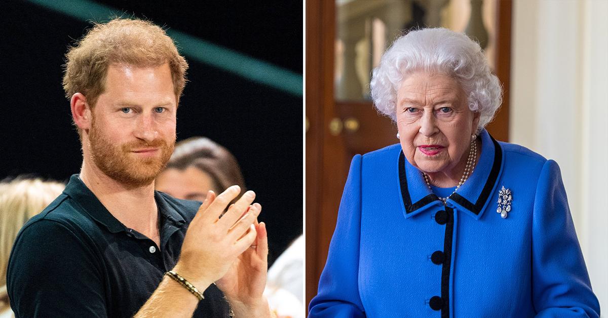 prince harry abusing queen elizabeth publicity money pp