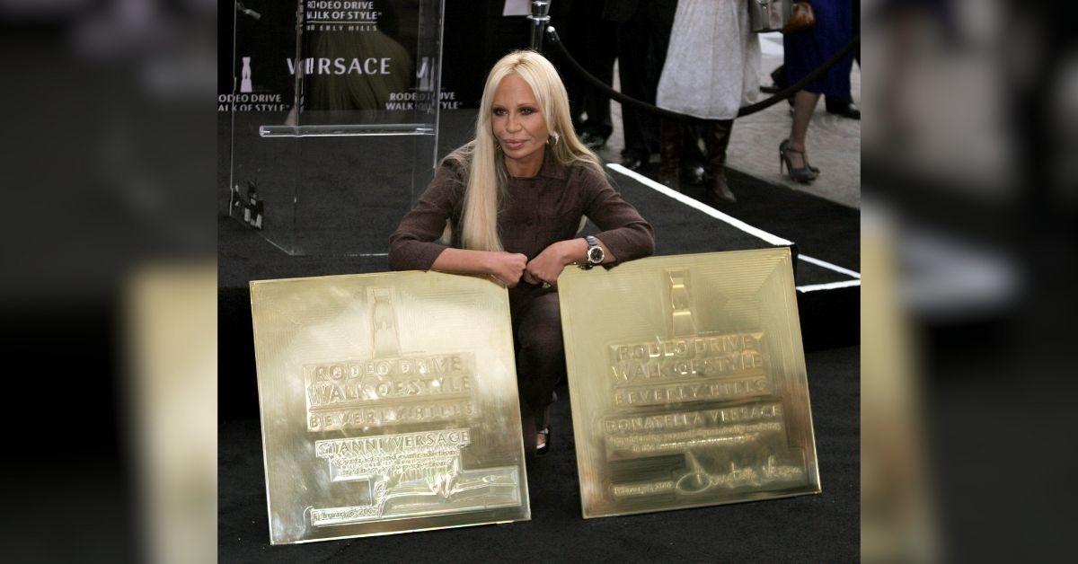 donatella versaces transformation