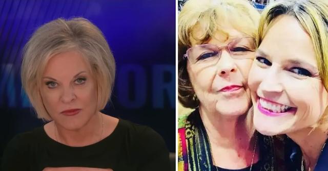 split of Nancy Guthrie, Nancy Grace & Savannah Guthrie. 