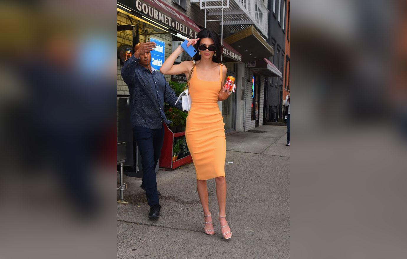 Kendall Jenner Holds Can Of Coca-Cola