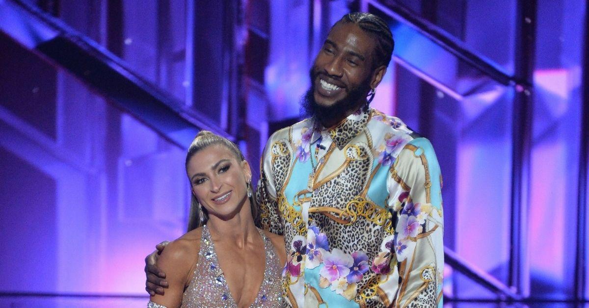 iman shumpert and daniella karagach win dancing with the stars season  jojo siwa jenna johnson second place