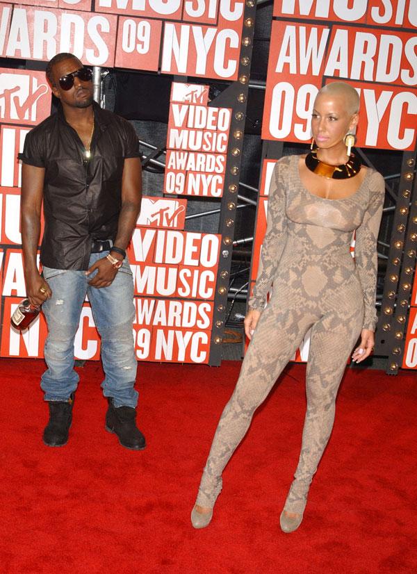 Amber rose kanye nba6