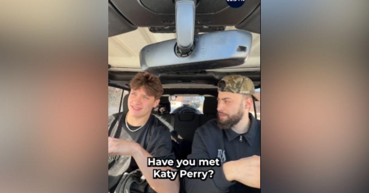 image of Xavier Trudeau said Katy Perry is 'cool' and 'nice.'