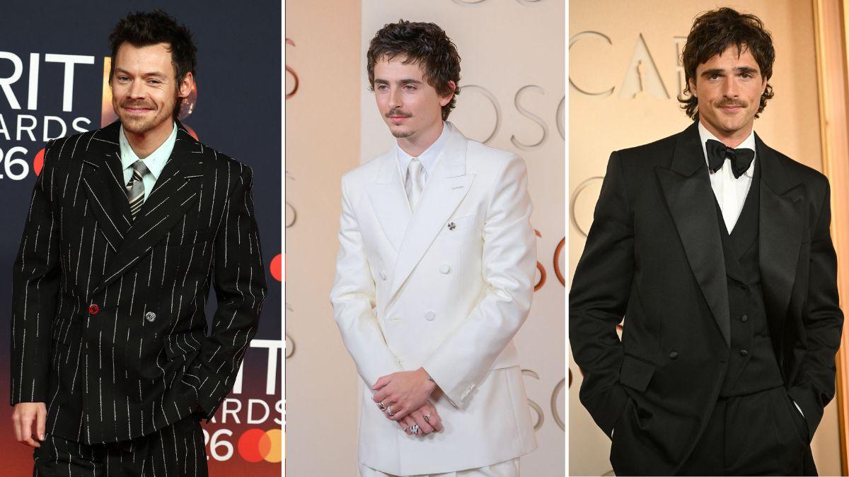 Image of Other Hollywood actors have embraced the mustache look.