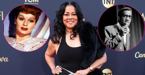 Composite photo of Lela Rochon, Lucille Ball and Sammy Davis Jr.