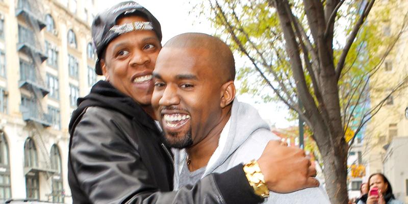 Kanye West gets a visit from his Big Brother Jay Z in New York