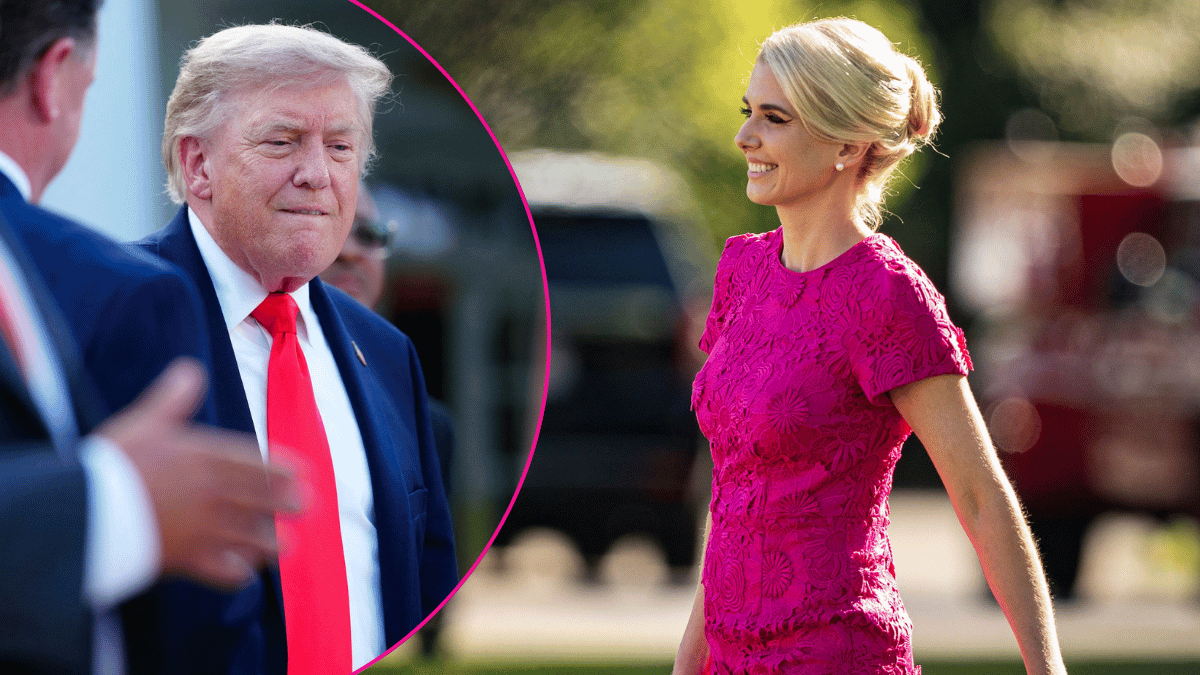 Photo of Donald Trump and Natalie Harp