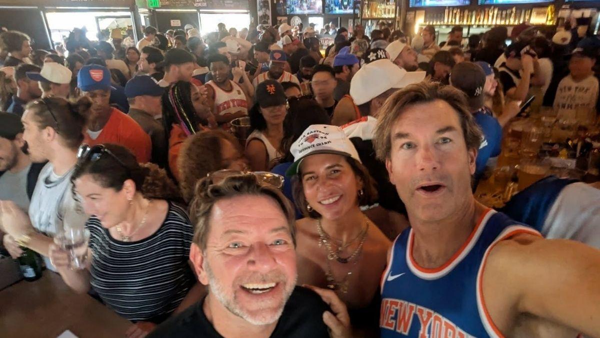 Photo of Jerry O'Connell visited San Antonio, Tx., for Game 1 of the NBA finals.